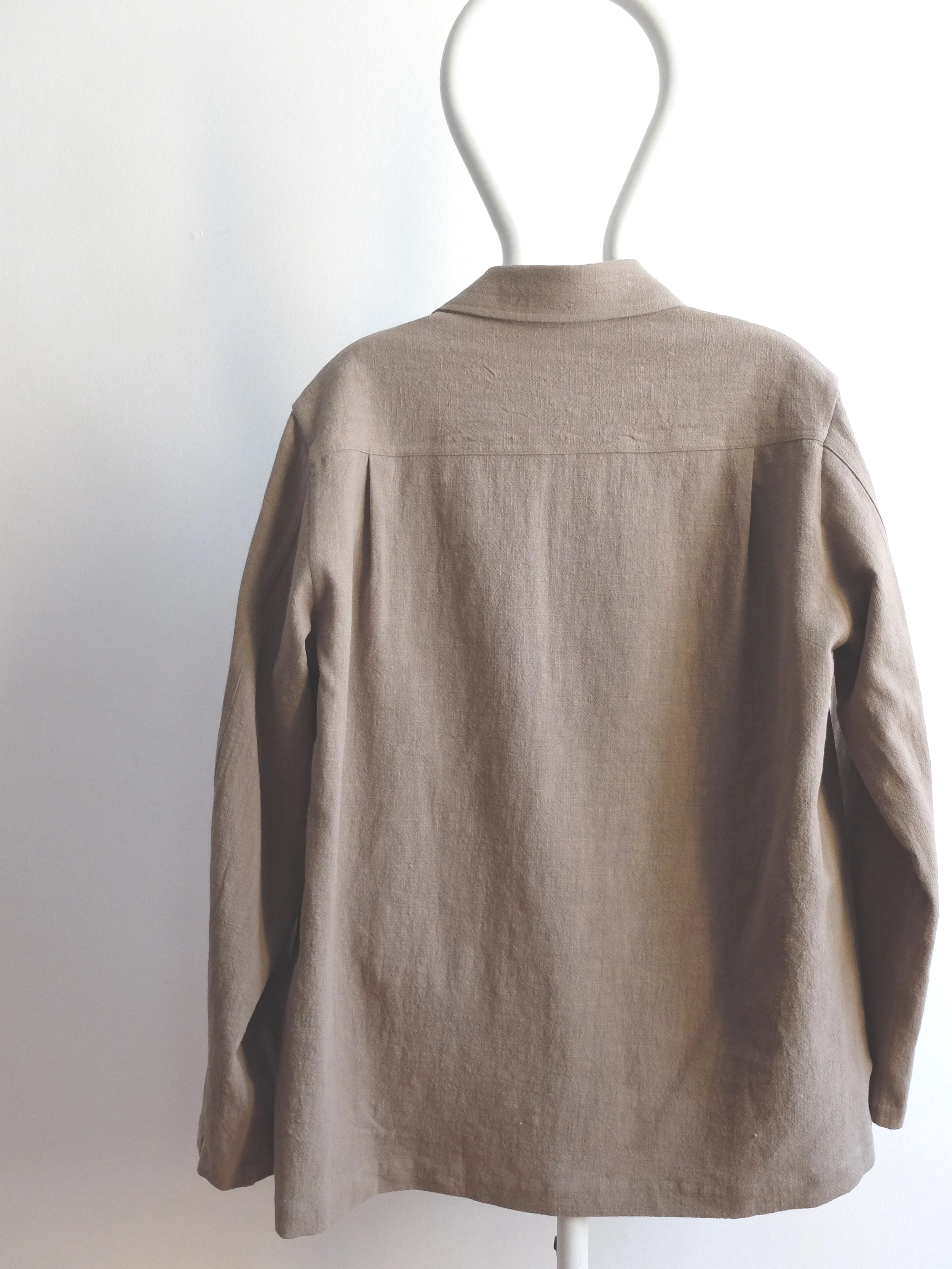 Conkers Field Shirt Sand | Men's Clothing — Nubes Shop