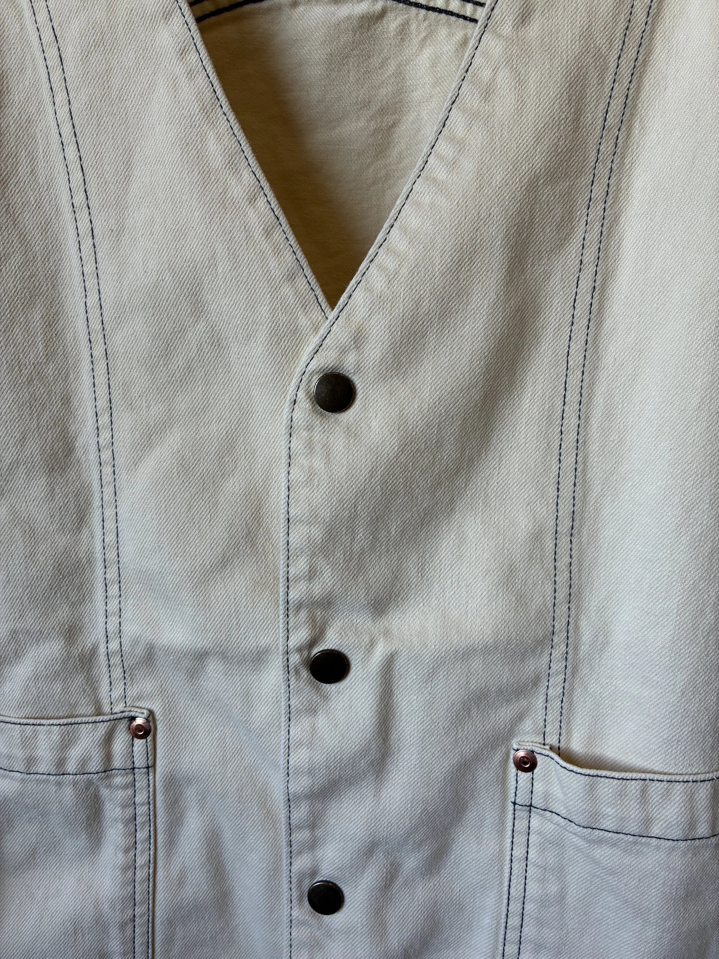 Buttons of Working Skewed yeast jacket