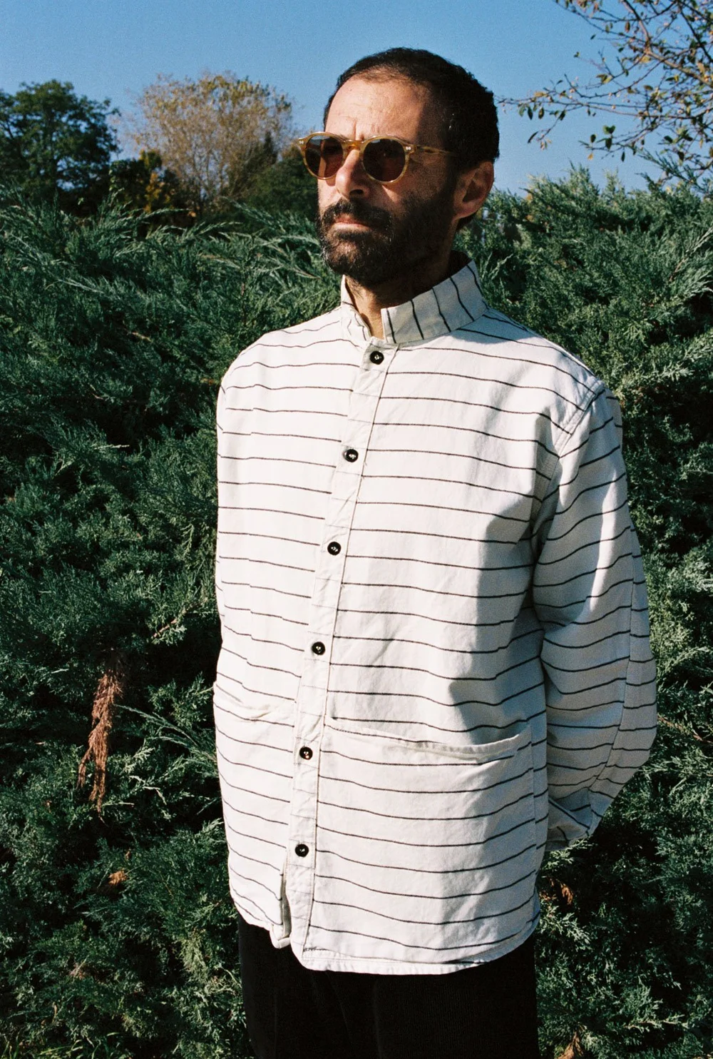 Tender Co 434 Buggy Back Shirt Butcher Stripe — Nubes Shop