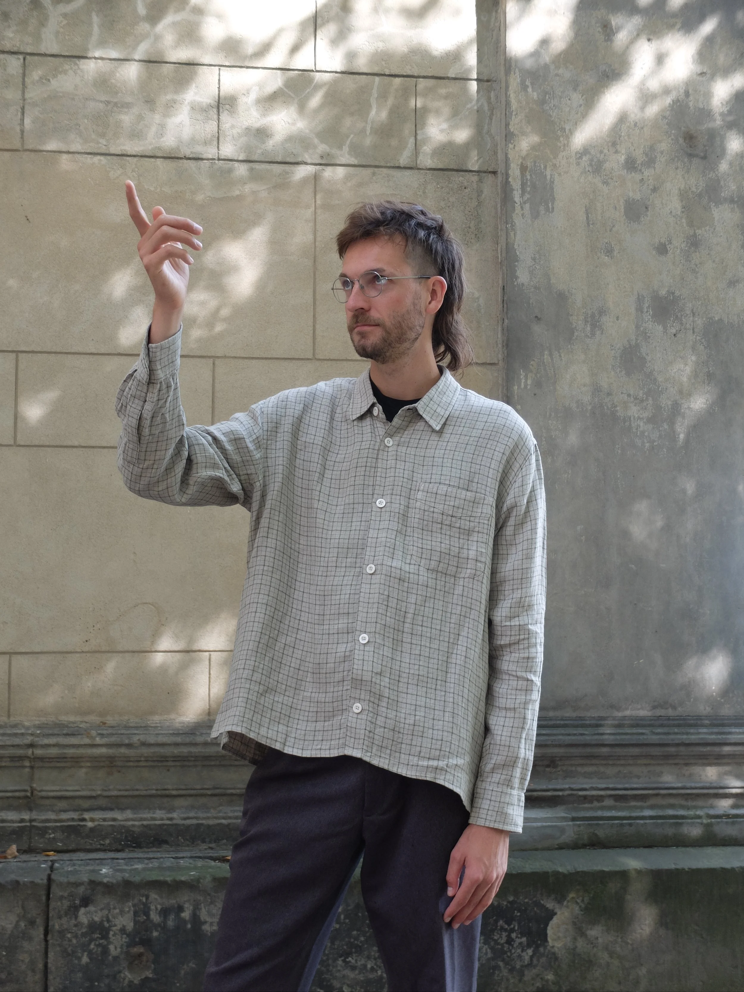 Conkers Relaxed Farmer Shirt in Spore — Nubes Shop