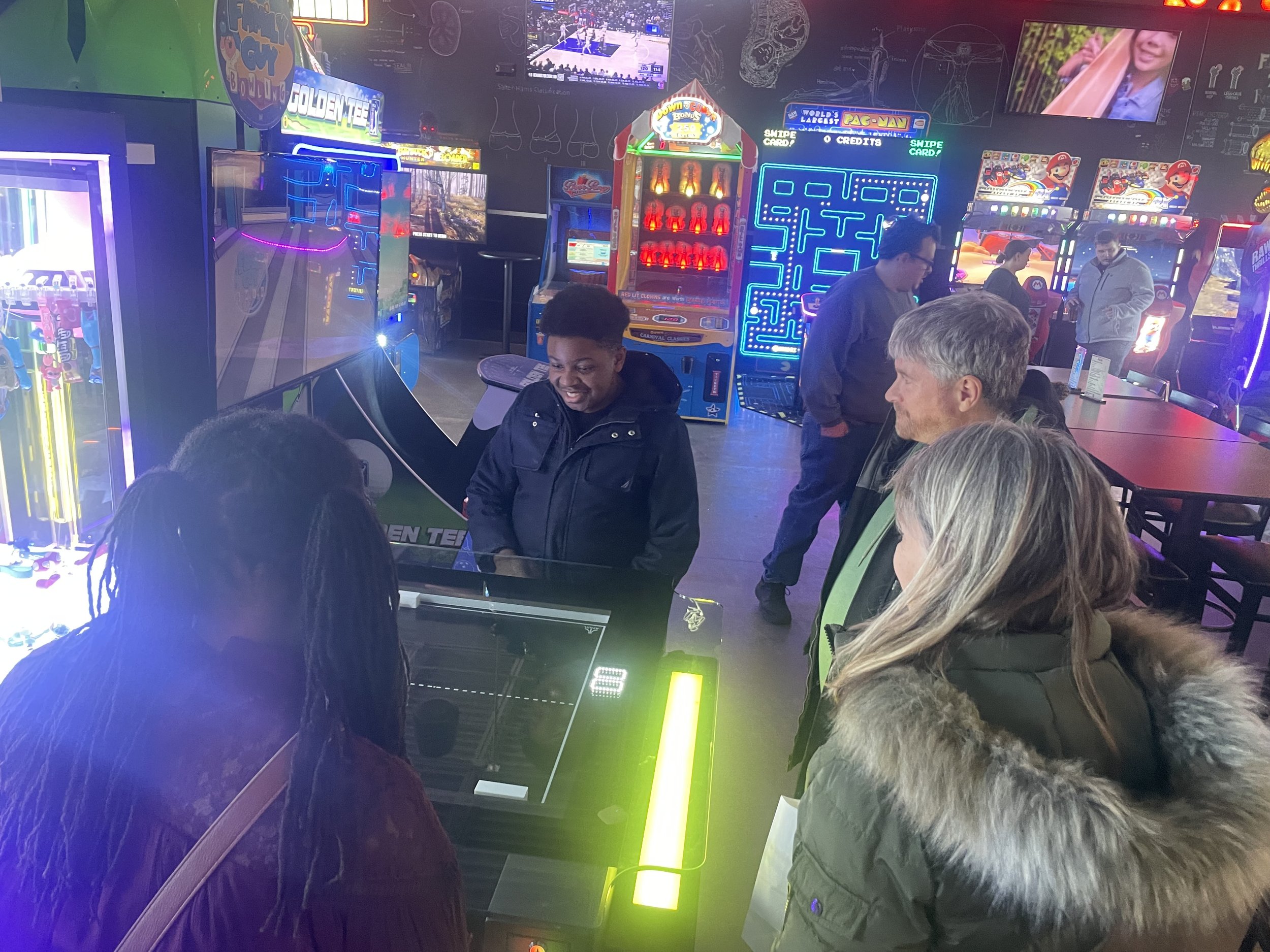 Afternoon at the Arcade