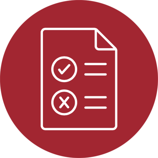 Survey checklist icon