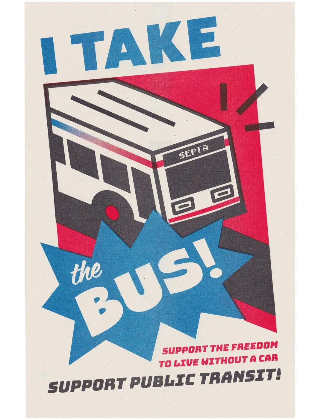 I Take the Bus! Poster