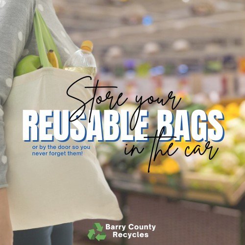 Did you know the average American uses 365 plastic shopping bags every year? If you've resolved to produce less waste this year, here's a tip. You can make a big difference just by modifying your shopping habits. Whether made from cotton, recycled pl