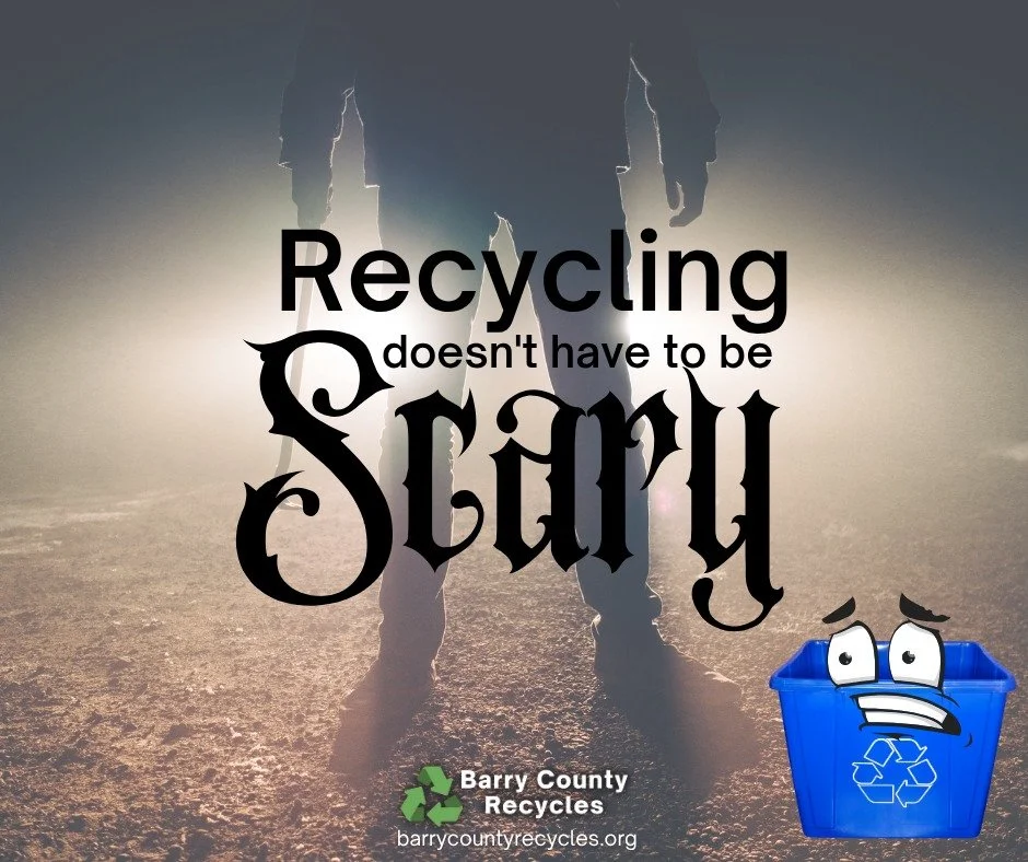 Happy Halloween 🔪😱♻ We know that sometimes recycling can seem scary. You're not sure what's allowed in the bin or if it's even getting recycled at all. Fear not, recycling doesn't have to be scary - unlike those Michael Meyers movies... You just ha