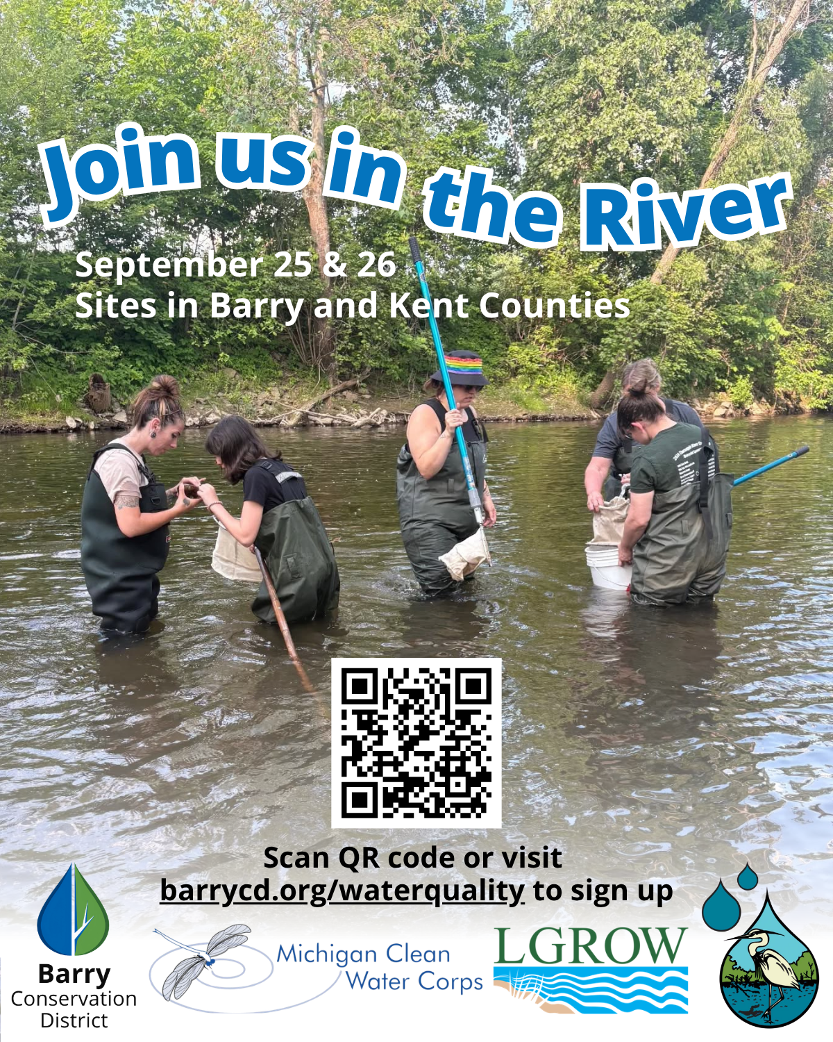 Fall Stream Sampling