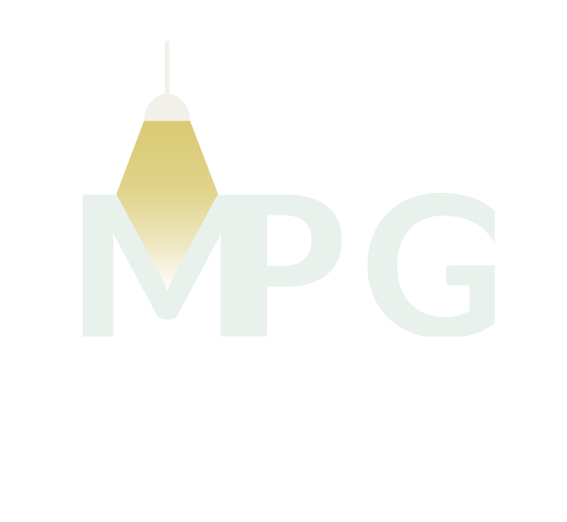 My Pocket Gallery logo with a soft gold light