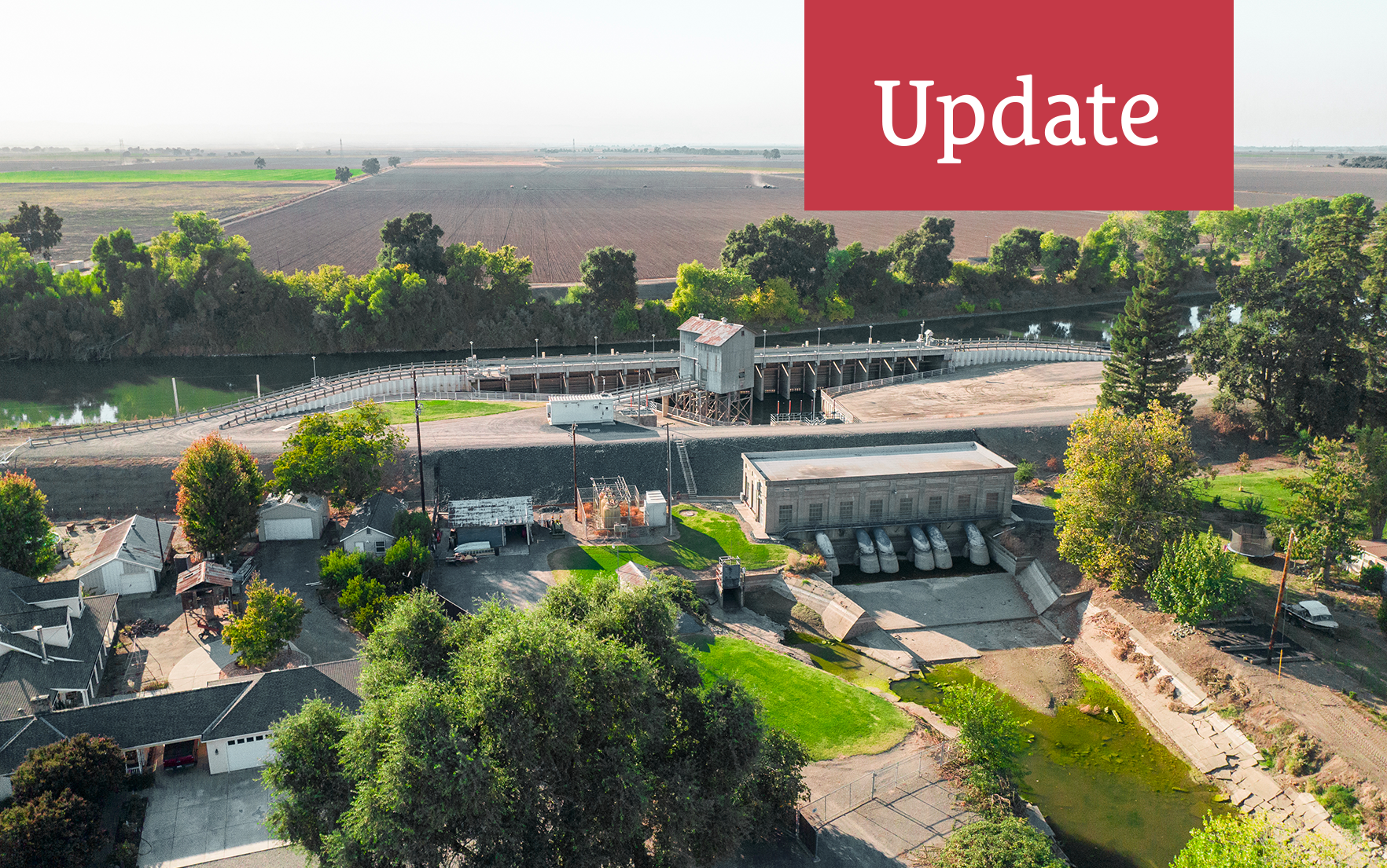 photo of tisdale pumping plant