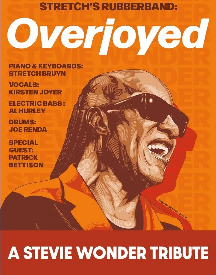New Tampa Jazz Nights: Overjoyed– A Stevie Wonder Tribute Featuring STretch’s Rubberband