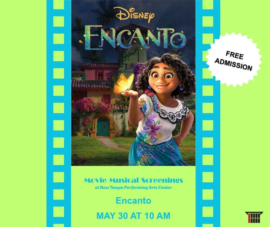 No more waiting on a miracle. Bring your familia for a free screening of Encanto! 🦋

Encanto tells the story of the extraordinary Madrigal family, who live in a magical house within a vibrant, enchanted town. 🎶🕯️🎶

Free admission and popcorn for 