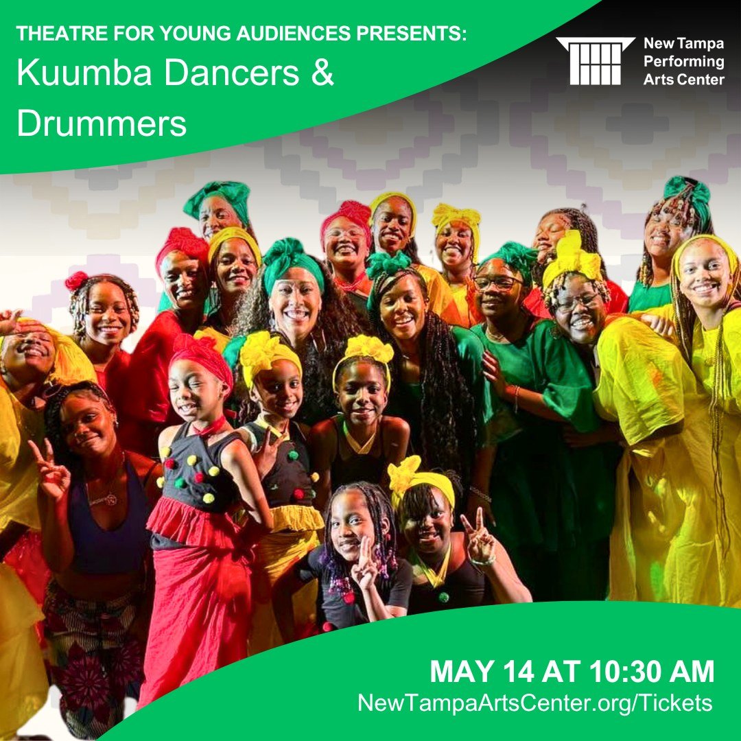 Join us during a free showcase of the talented Kuumba Dancers &amp; Drummers! 🥁

Our Theatre for Young Audiences program presents the mesmerizing rhythms and joyous movements of the Kuumba Dancers &amp; Drummers to take young audiences on a journey 
