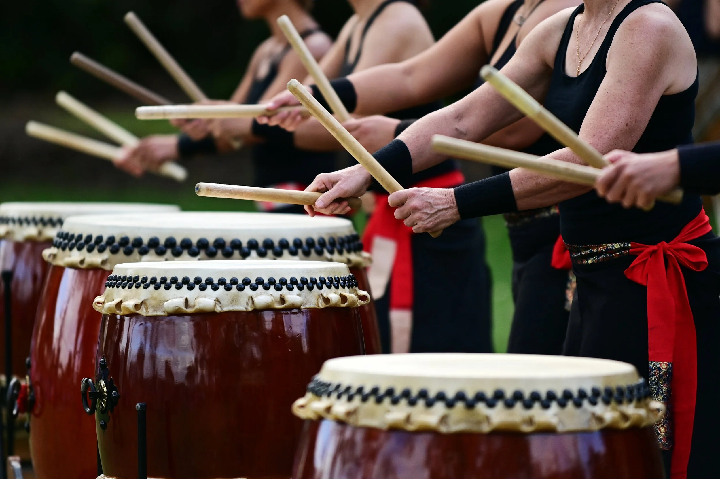 The Tampa Taiko Japanese Drumming Ensemble 