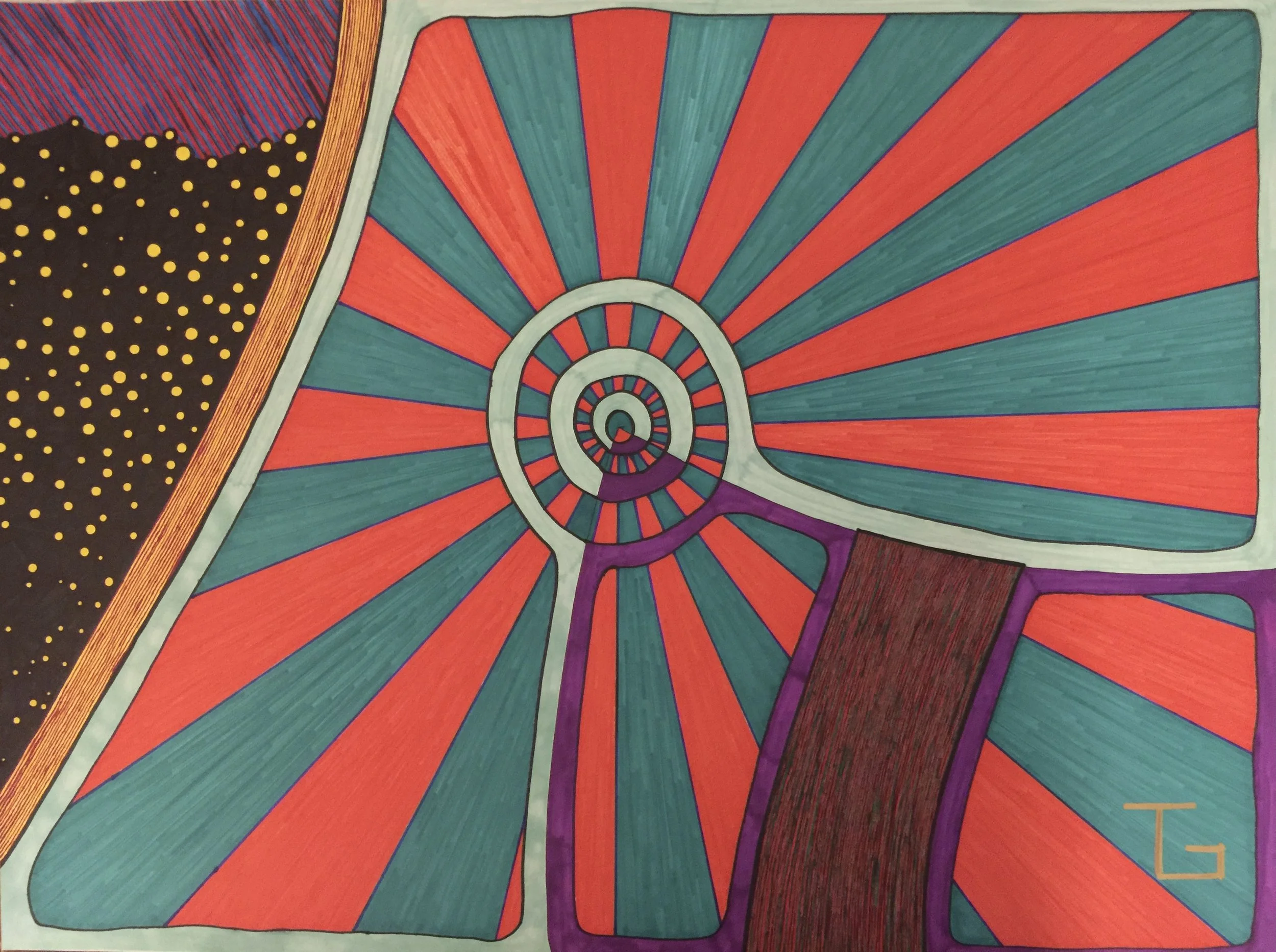 Quiettime - 18" x 24" - $500