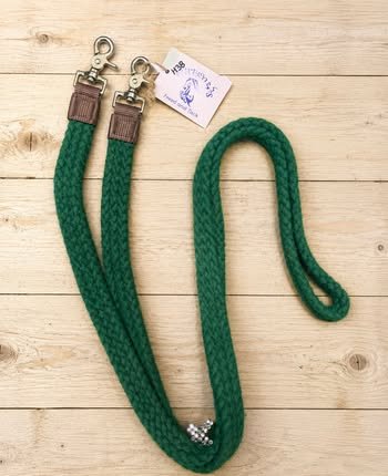 Consignment #138 - Green Rope Reins