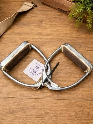 Consignment #481 - Stainless Steel English Stirrups