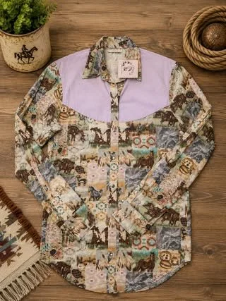 Consignment #499 - Horse and Purple shirt