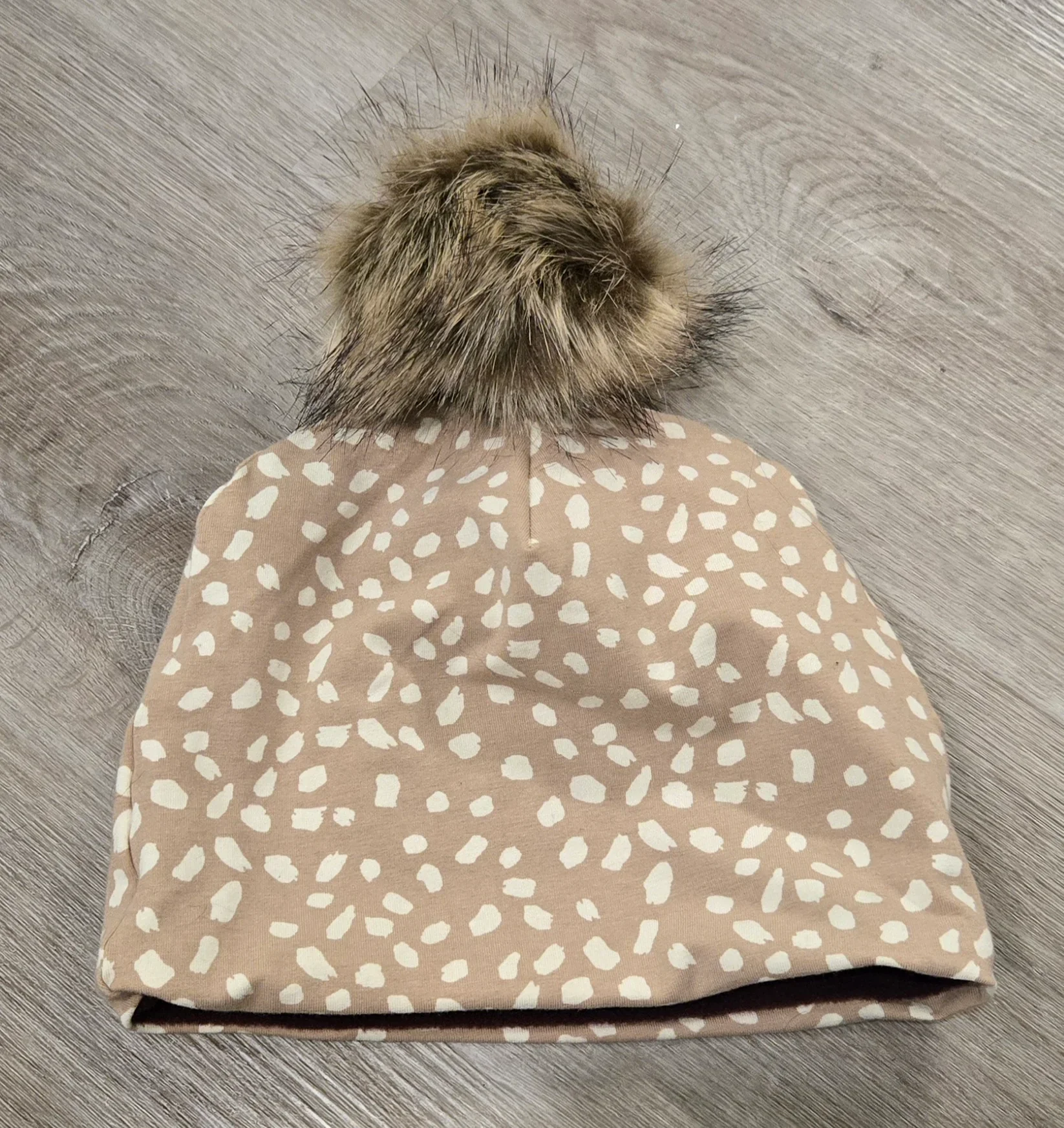 Ladies Toque - Spotted Tan