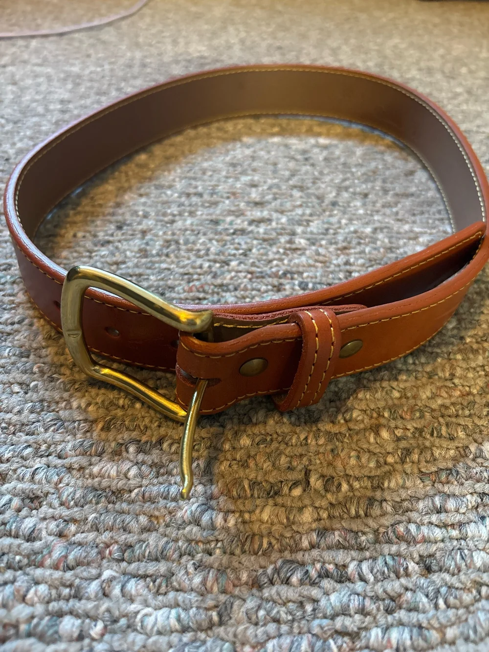 Size 30 leather belt WFT Watson s Feed and Tack