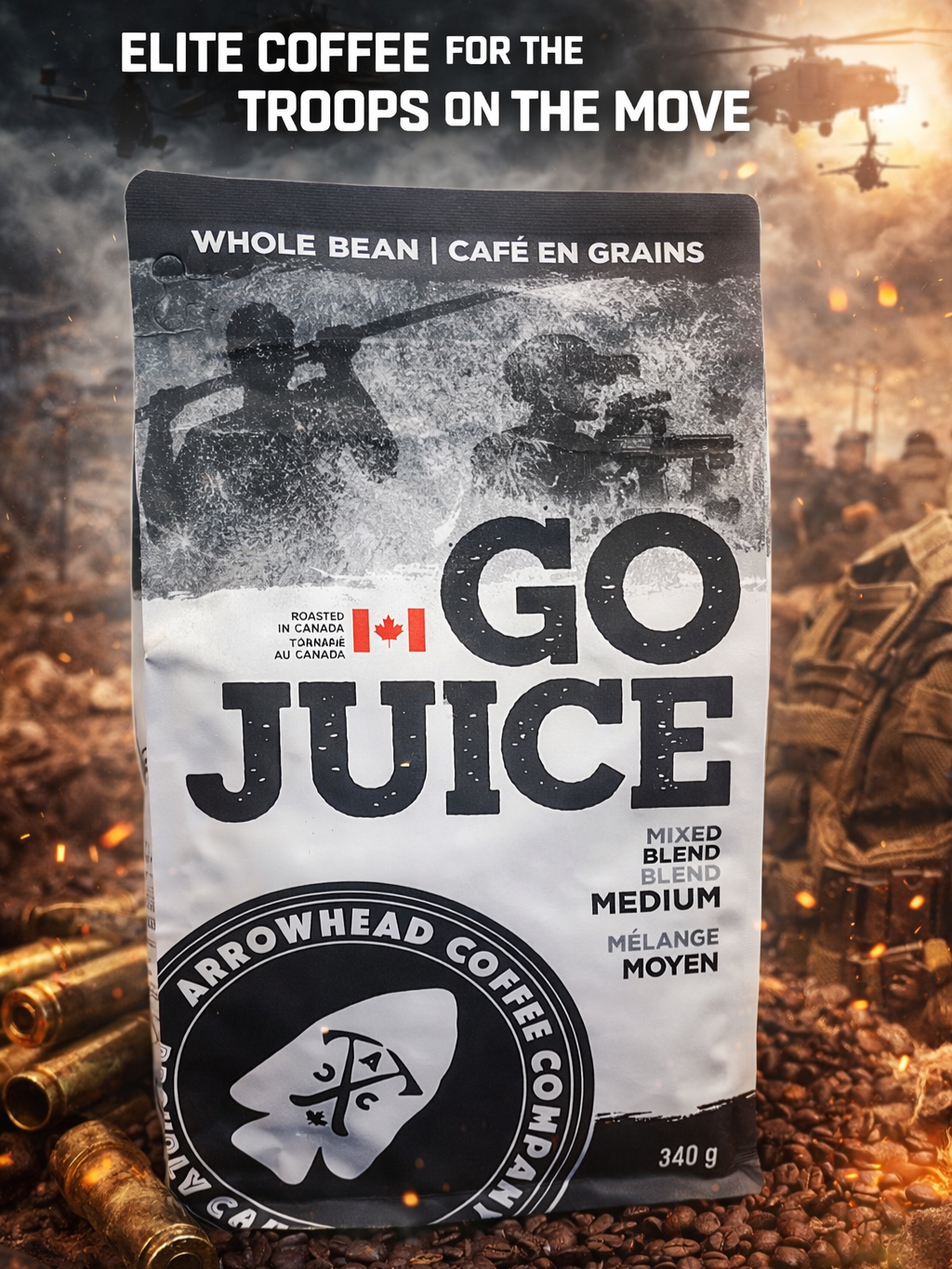 Arrowhead Coffee - Go Juice - Medium Blend