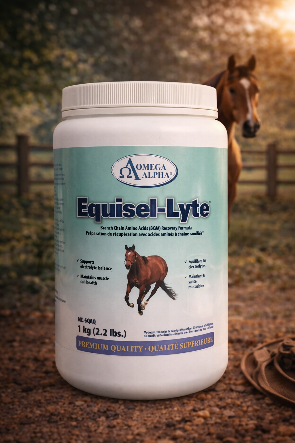 Omega Alpha - Equisel-Lyte (1kg)