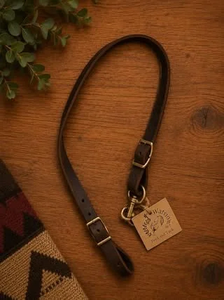 Consignment #78 - Brown Leather Tie Down