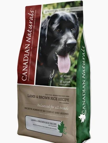 Canadian Naturals Lamb and Brown Rice (25lb)