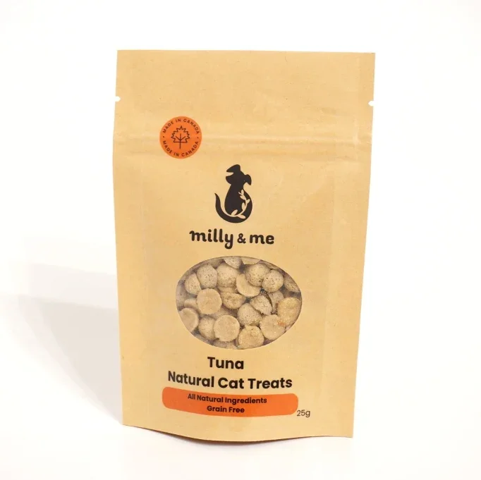 Milly & Me TUNA Natural Cat Treats - GRAIN FREE