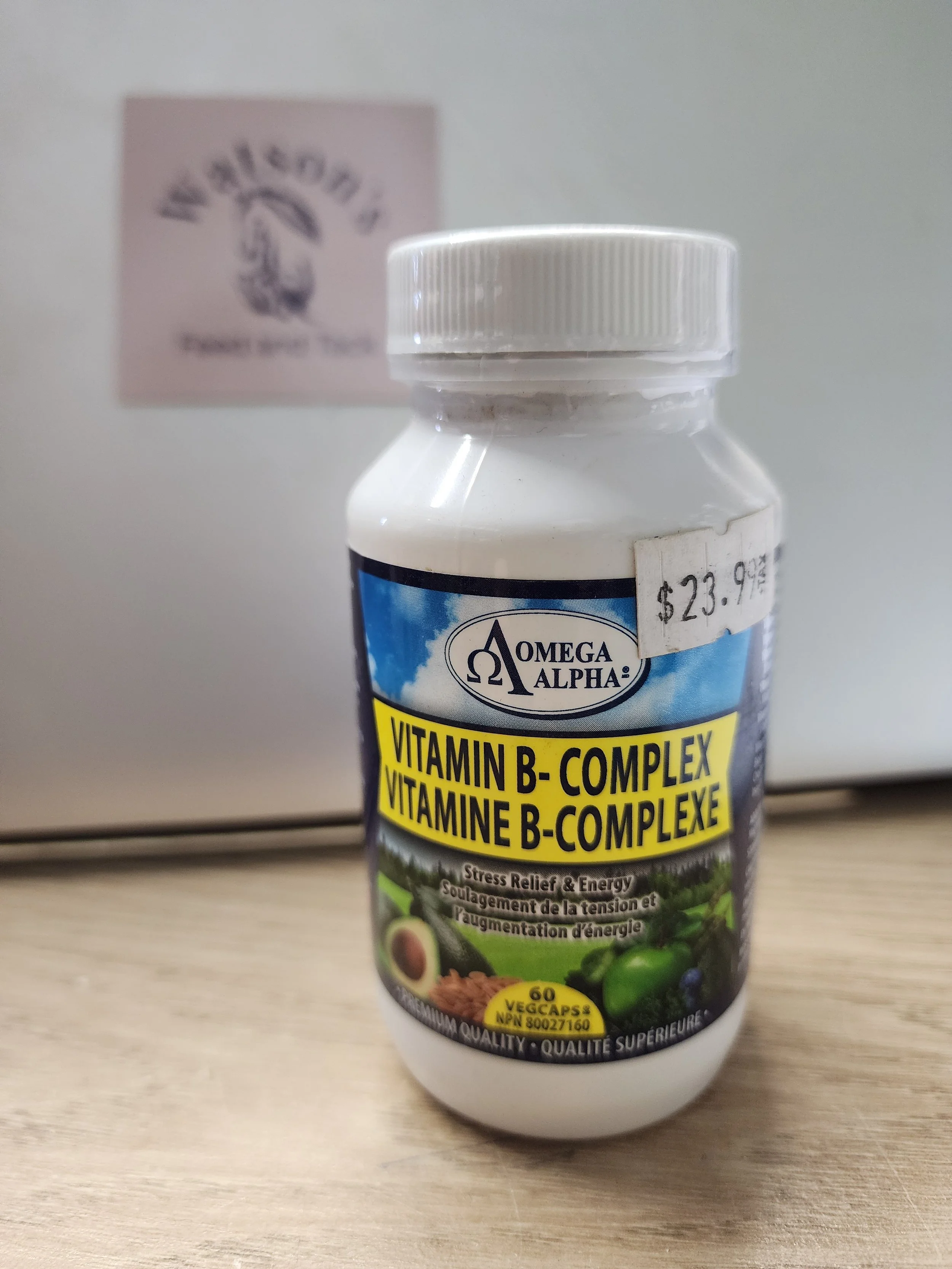 Omega Alpha - Vitamin B Complex - Capsules