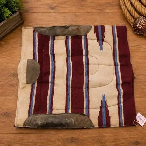 Consignment #462 - Maroon and Blue Saddle Pad