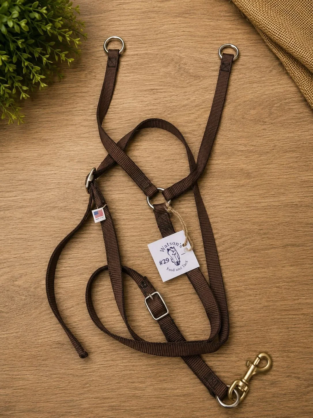 Consignment #29 - Brown Nylon Running Martingale