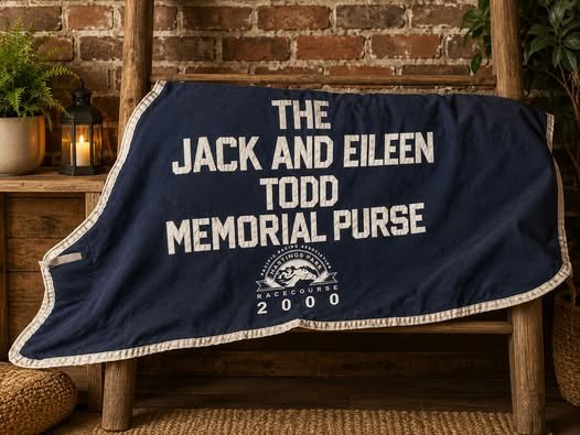 Consignment #123 - Embroidered Hastings Race Track Memorial Blanket