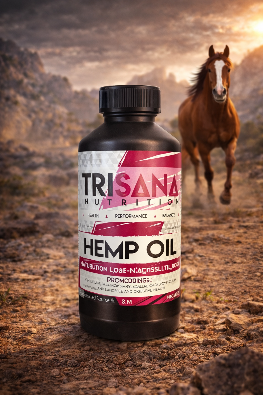 Trisana Nutrition - Hemp Oil (750ml)