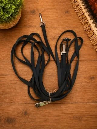 Consignment #397 - Long Black Nylon Reins/Lunge Line