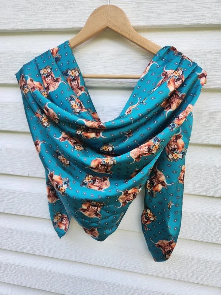 Wild Rag - Teal Highland