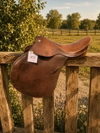 Consignment #118 - Barnsby and sons English leather saddle