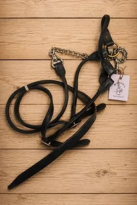 Consignment #574 - Leather Cow Show Halter