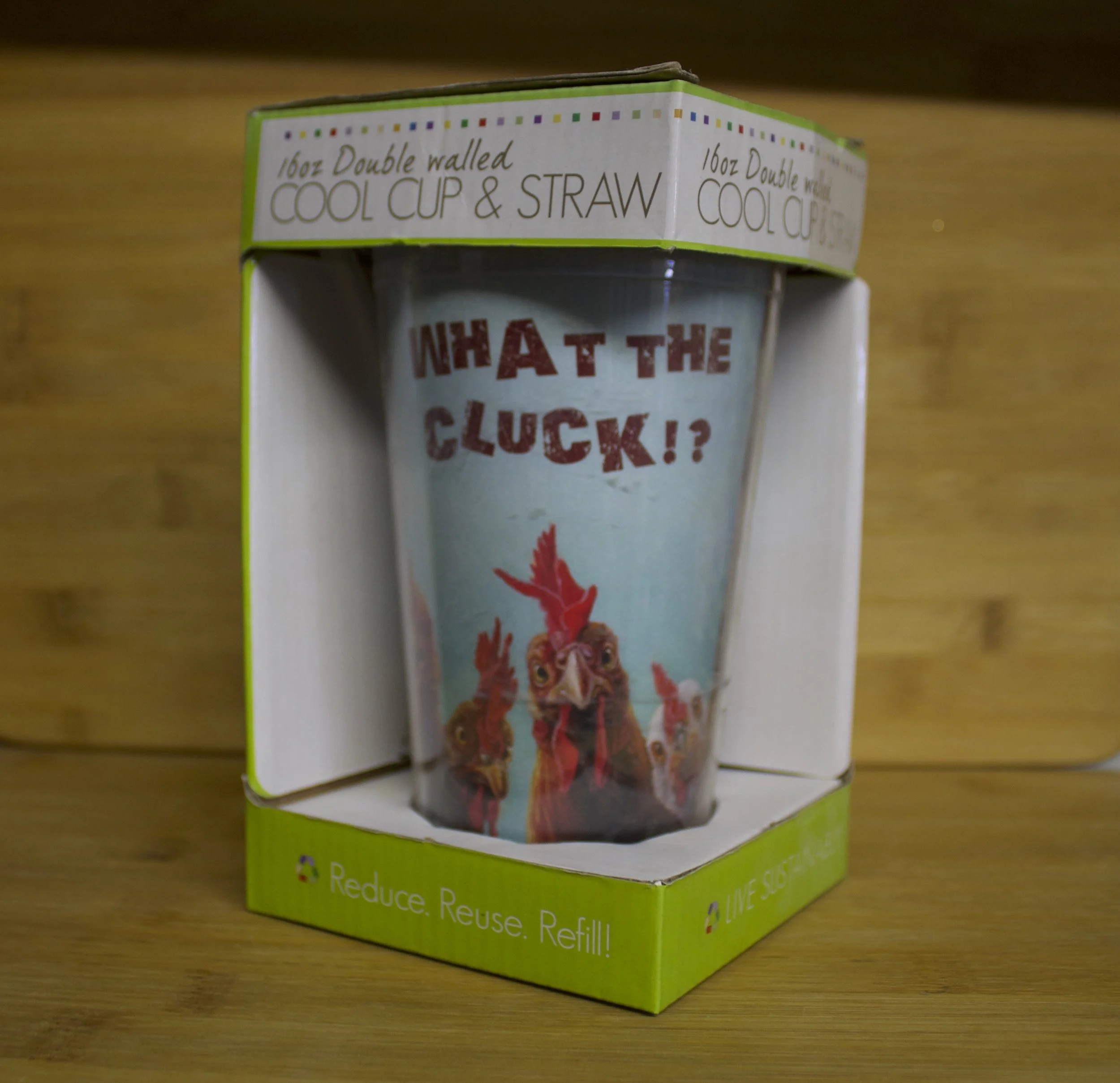 Cool Cup and Straw
