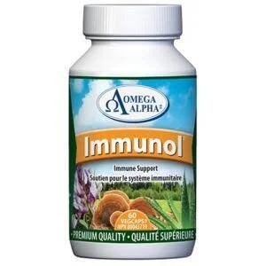 Omega Alpha - Immunol - 60 Capsules