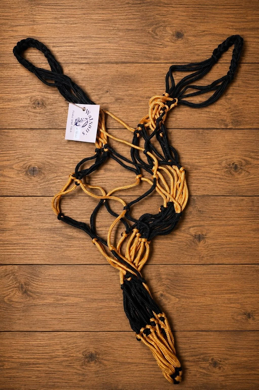Consignment #306 - Small Black and Orange HHay Net