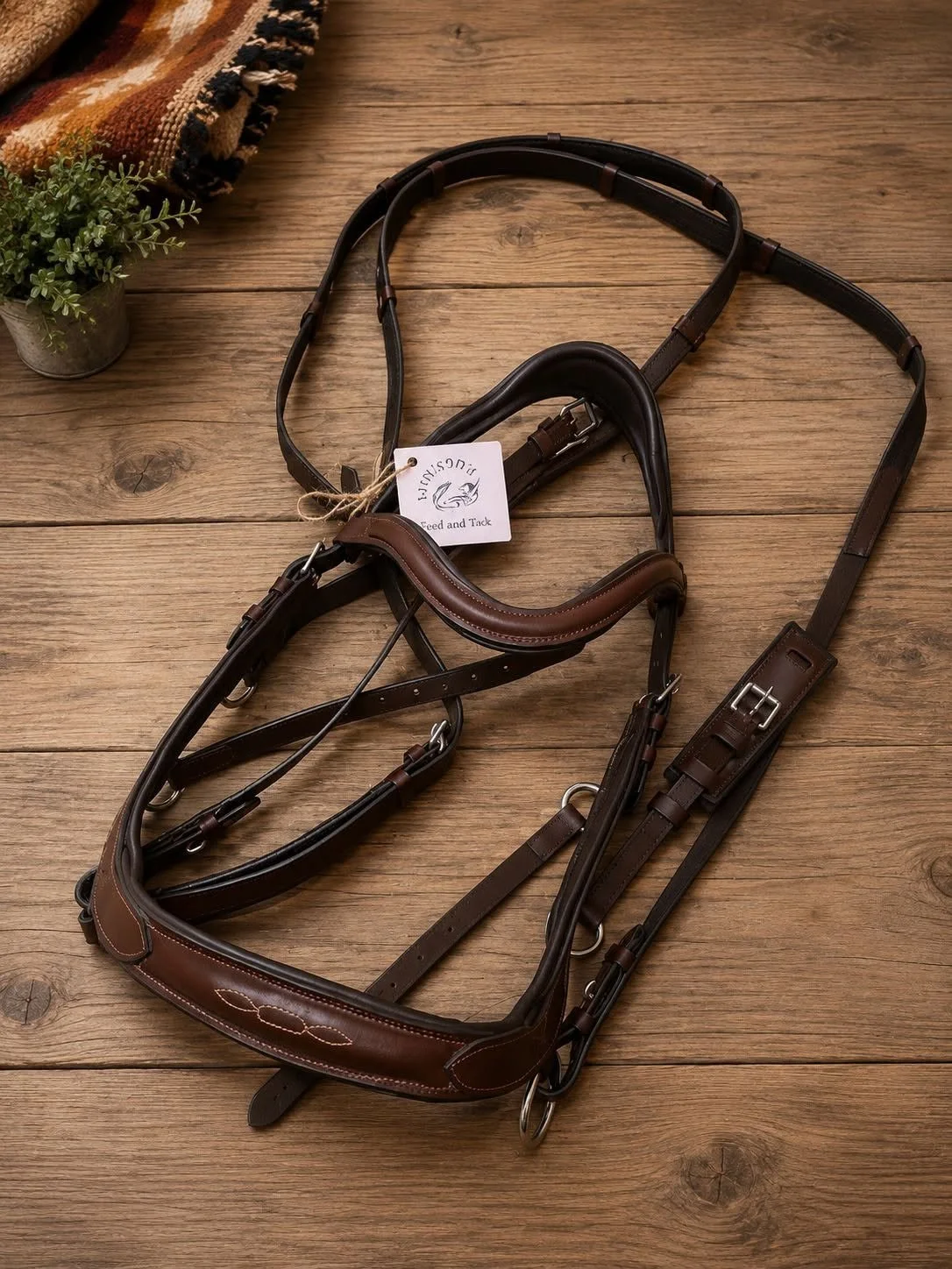Consignment #333 - Leather Bridle and Reins