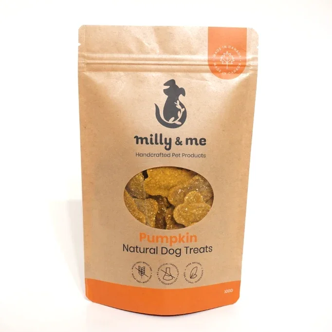 Millie and Me PUMPKIN Dog Treats