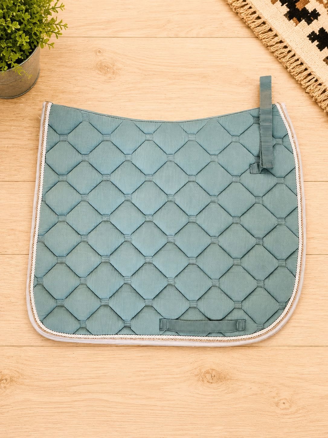Consignment #356 - Green English Saddle Pad