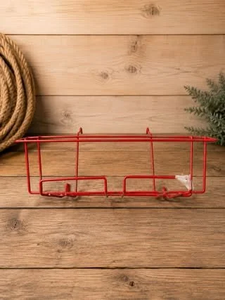 Consignment #515 - Red Pegboard Shelf