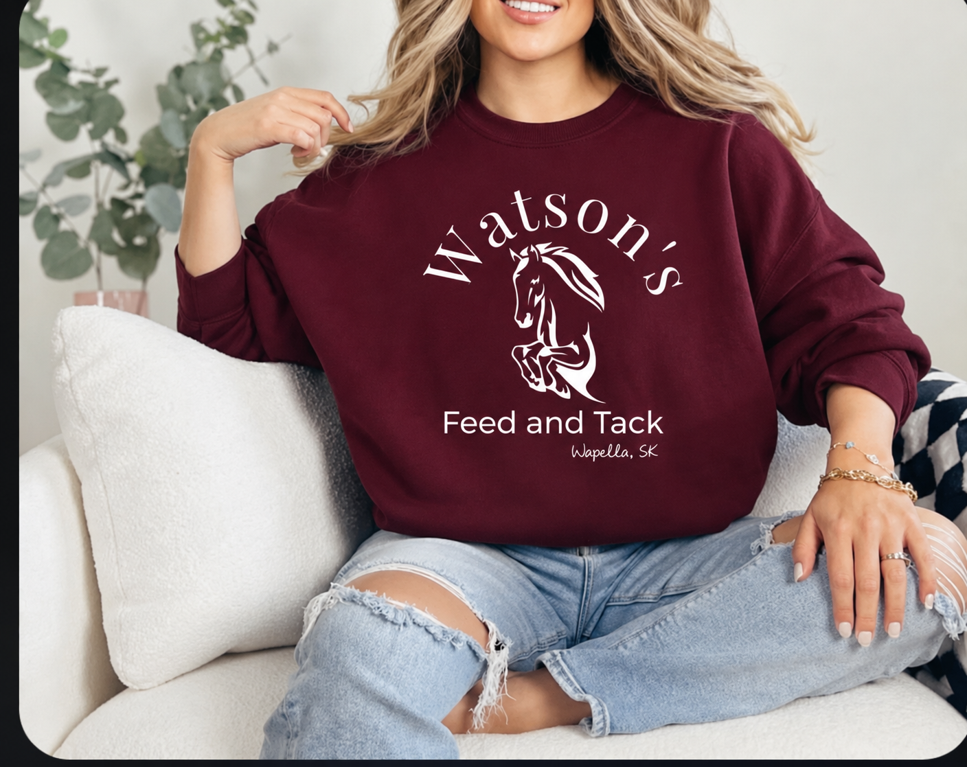 Watson’s Unisex Crewneck (Multiple Colors Available)