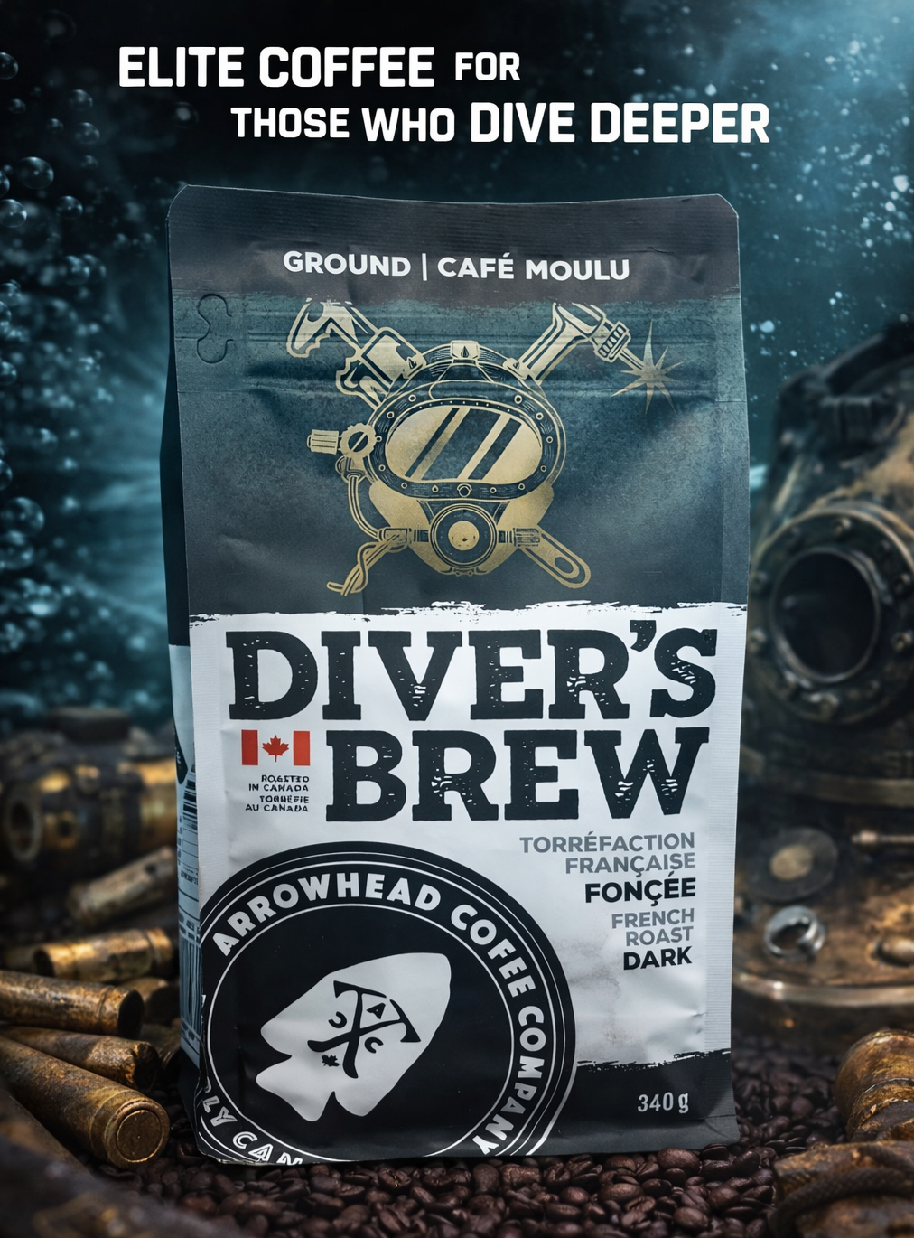 Arrowhead Coffee - Divers Brew - Dark Roast