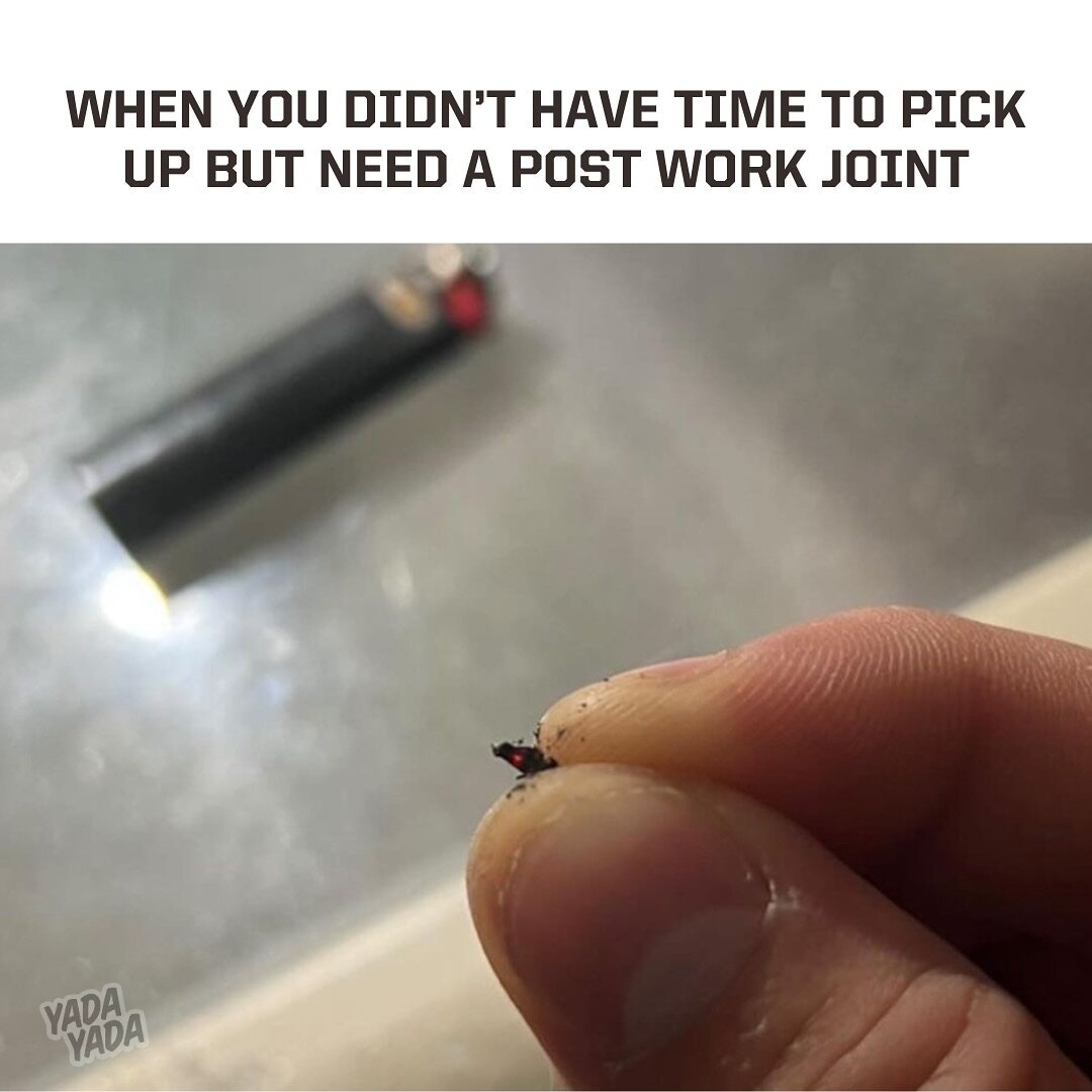Don&rsquo;t let this be you today 😰 pick up some Yada at your favorite local dispensary and let the good times roll 😁💨

#getyadayada #yadayada #easybreezy #mondaymood
#meme #420 #funny #letssmoke #fyp #instagood #explorepage