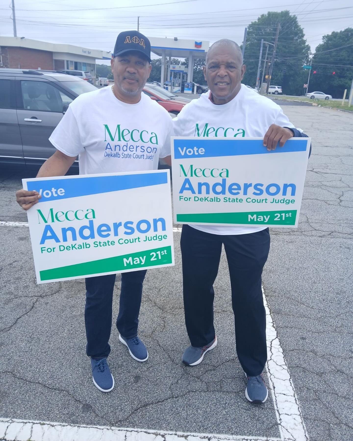 We&rsquo;ve been canvassing and sign waving ALL OVER DeKalb County. Please note:

- we&rsquo;re in early voting;

- Election Day is next Tuesday, May 21st;

- that this race is near the end of the ballot;

- that my name is the FIRST on the ballot. 
