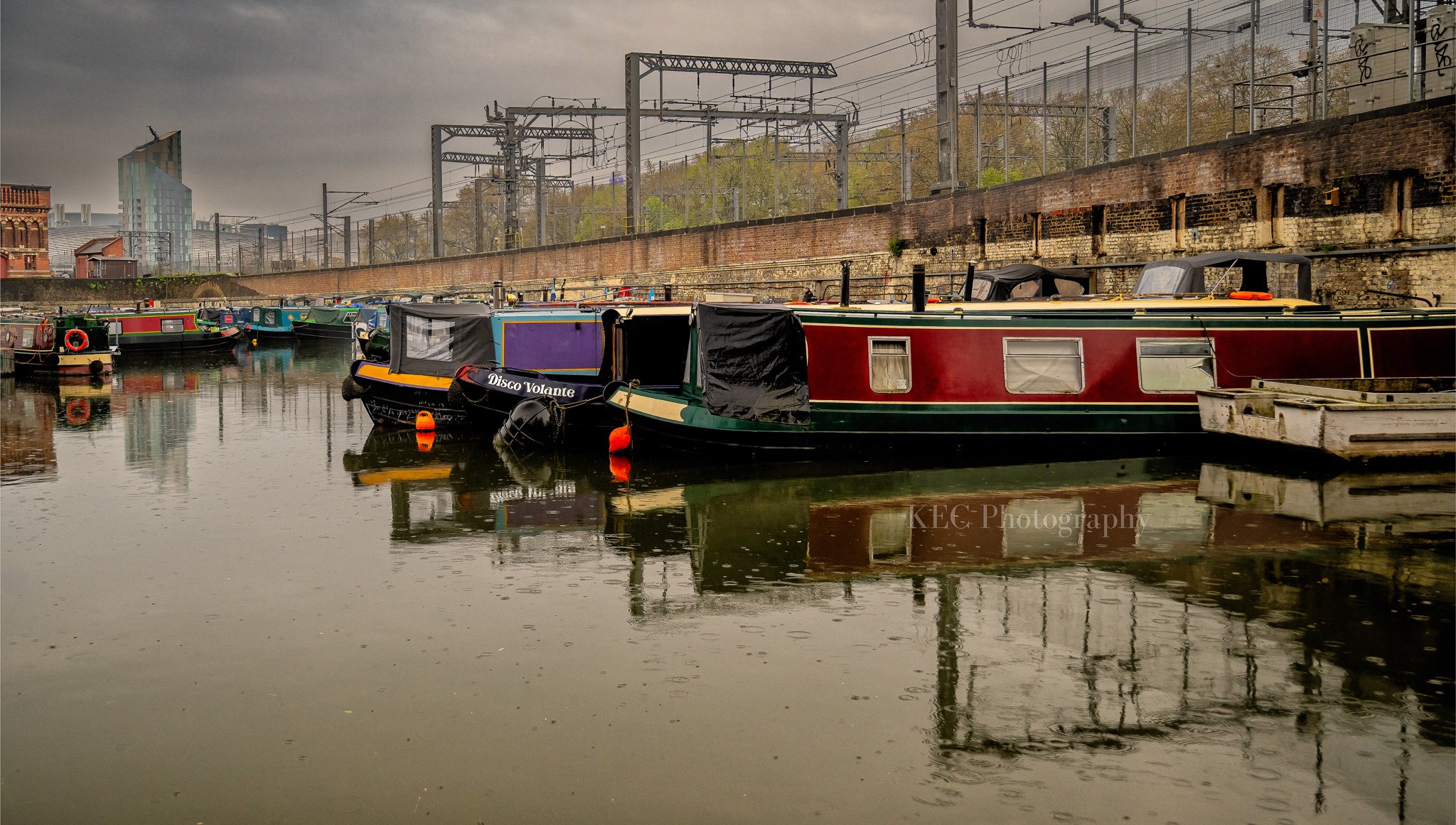 Rainy Day on the Canal