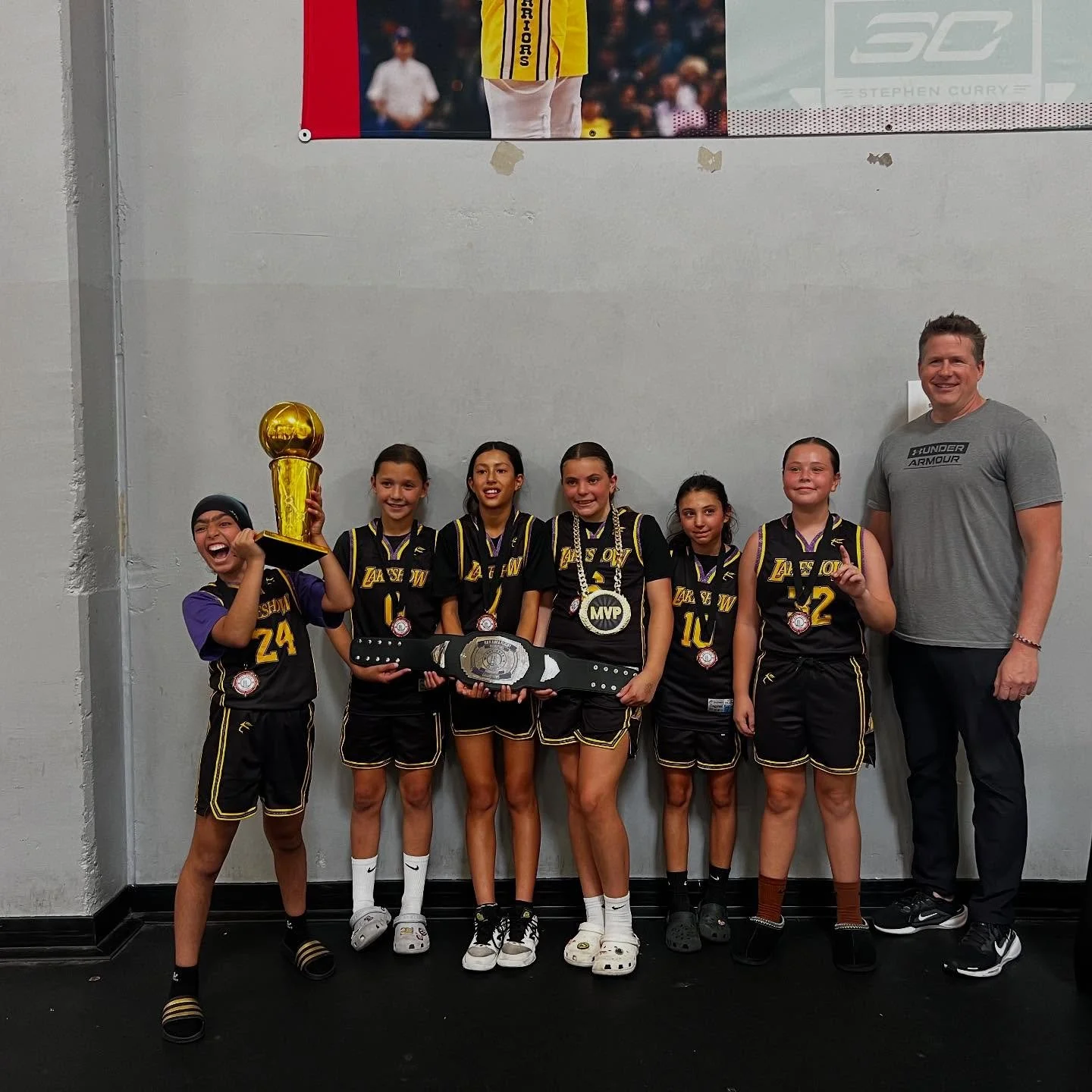 10U Flitter @ultimatefieldhouse CHAMPS🥇#LakeshowGirls💜💛