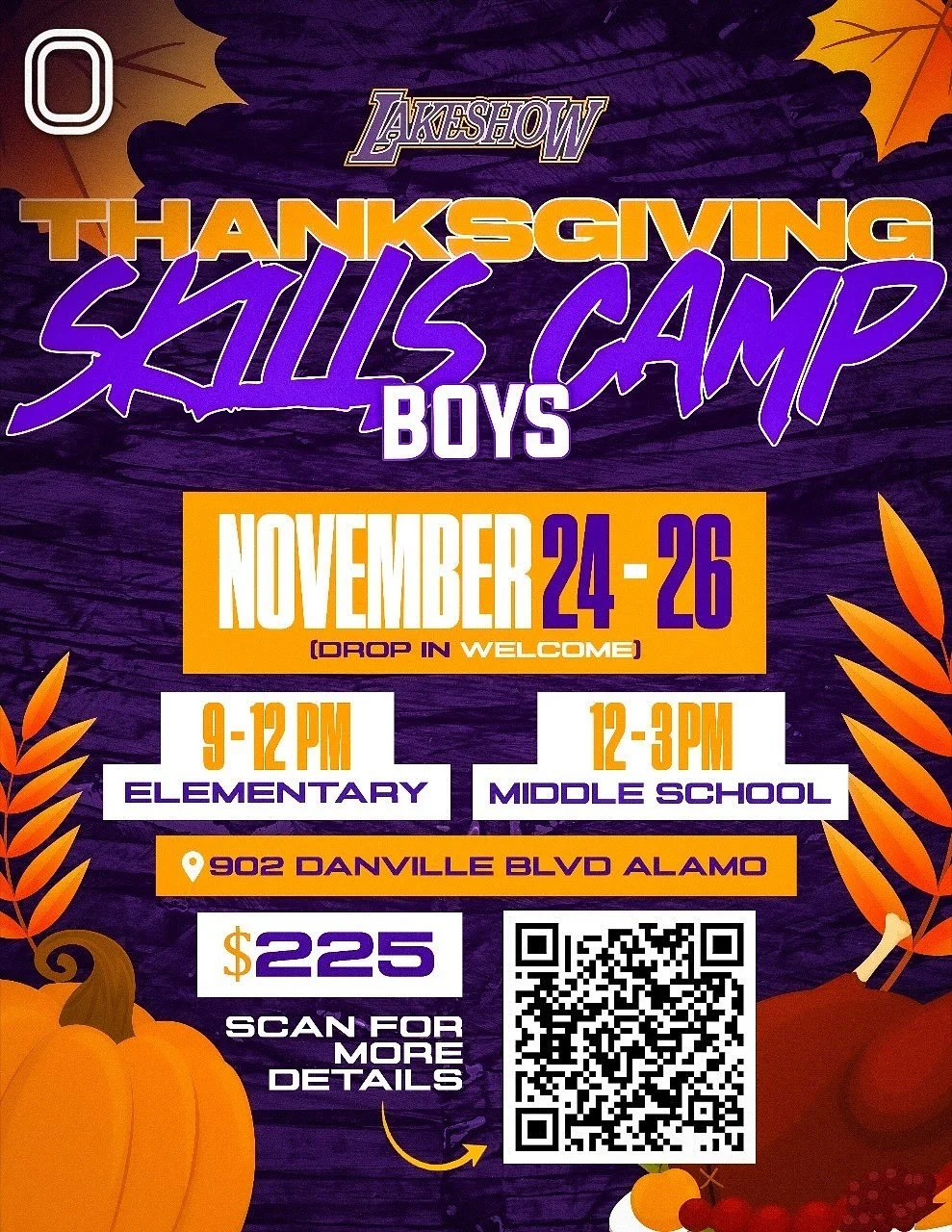 THANKSGIVING SKILLS 2️⃣ Locations📍#linknabio #LakeshowFam💜💛